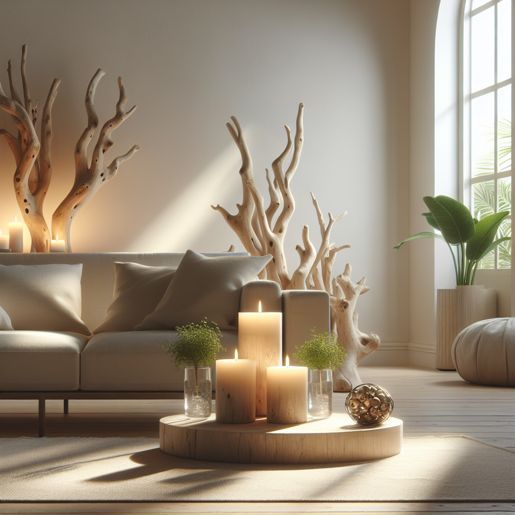 Ethereal Driftwood Candle Holders