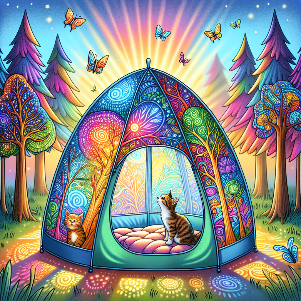 Whimsical Wonderland Pet Tent