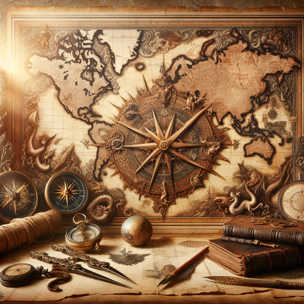 Chronicles of Time: The Vintage Map Puzzle