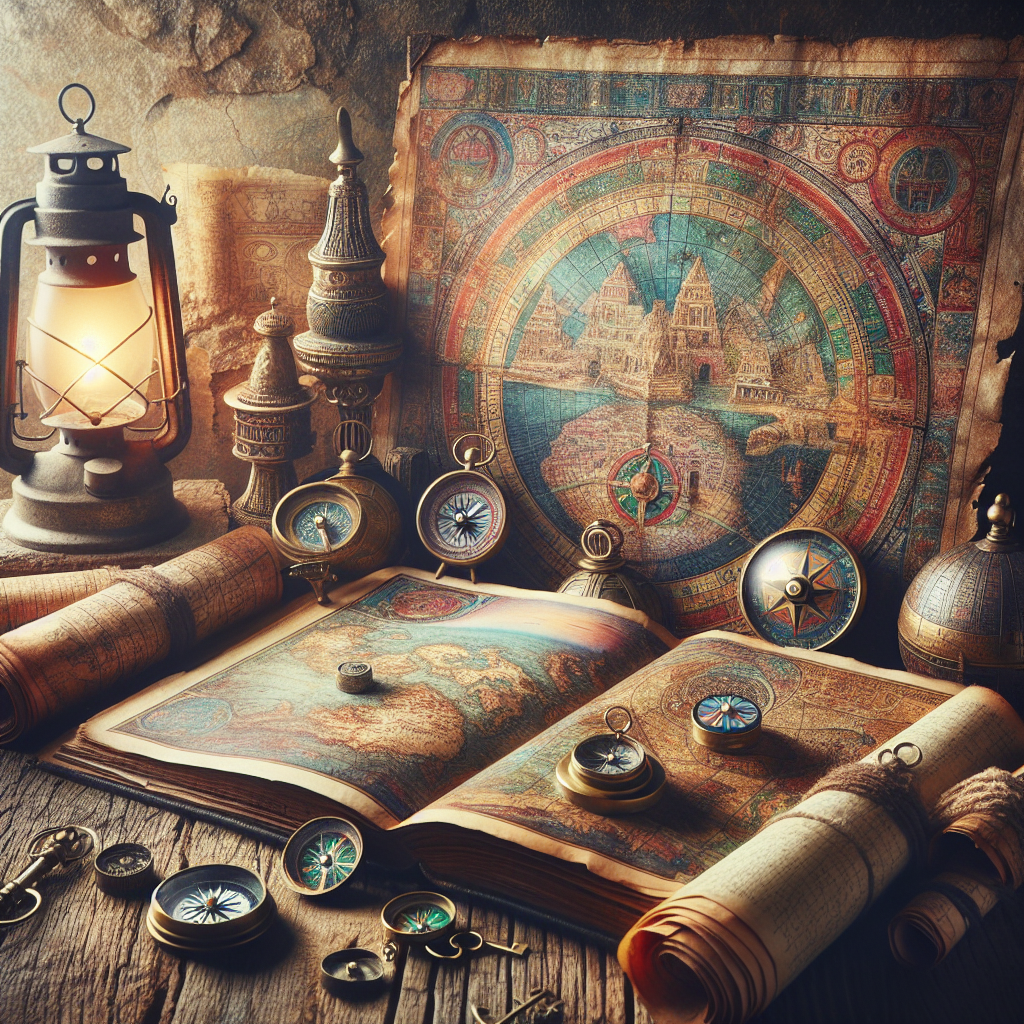 Chronicles of Time: The Vintage Atlas of Lost Civilizations