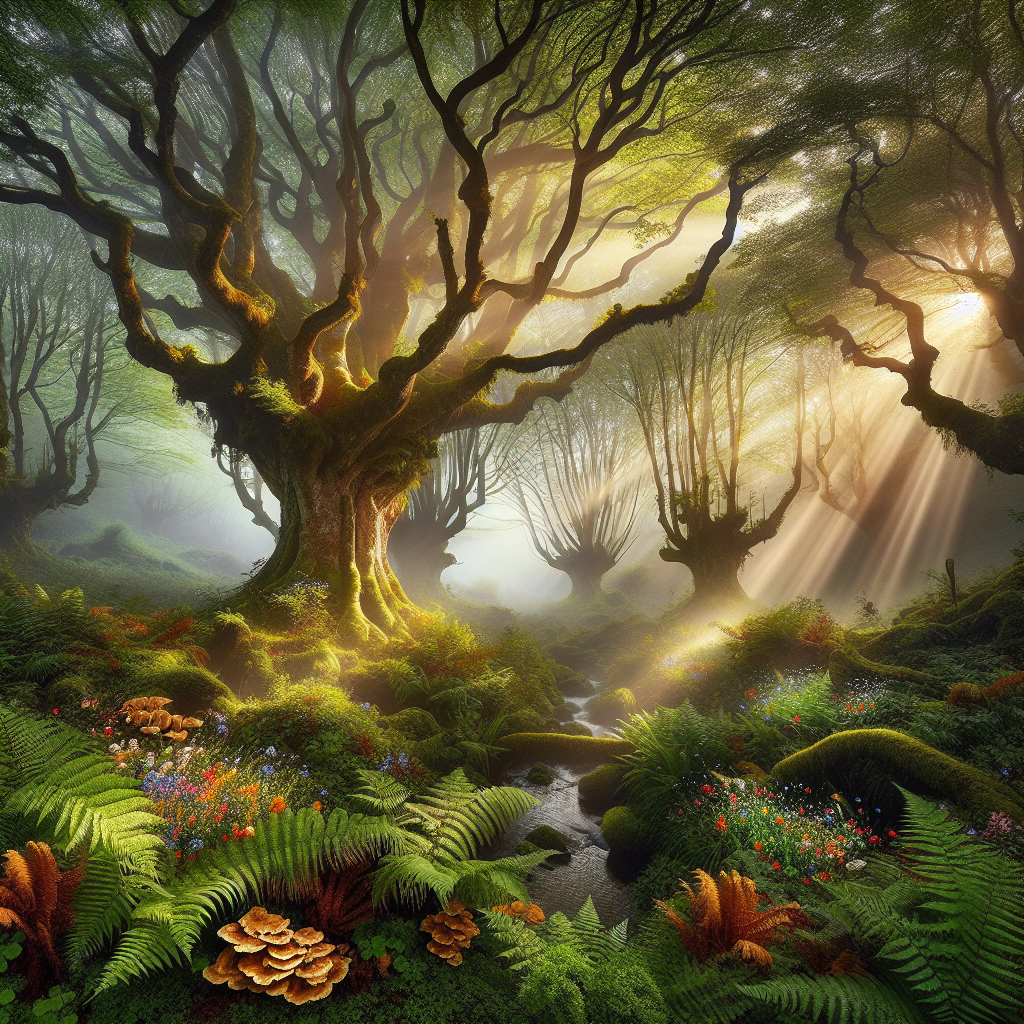 Whispers of the Misty Forest